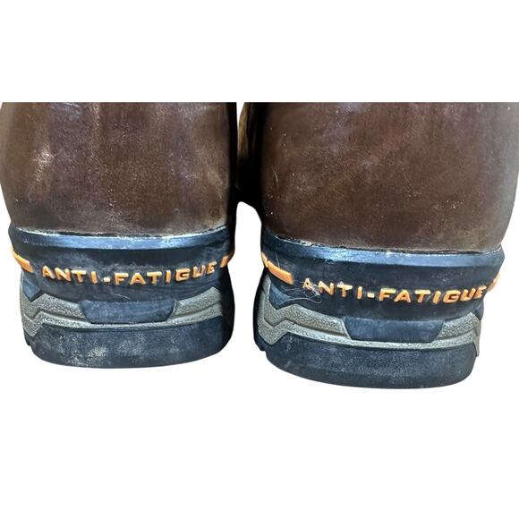 Timberland Pro A1053A Ag Pro Waterproof Pull On Work Boot Brown Alloy Toe Sz 13W - Picture 8 of 11